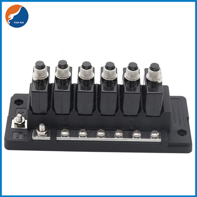 12V 32V 6 In 6 Out 6 Way 88 L1 L2 Διακόπτης κυκλώματος Fuse Block Boat For RV Car Boat Yacht